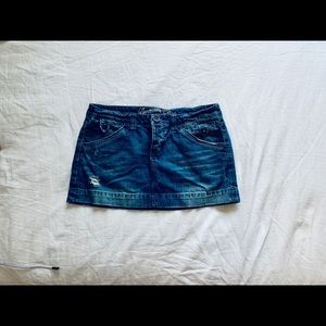 Classic Jean Mini Skirt